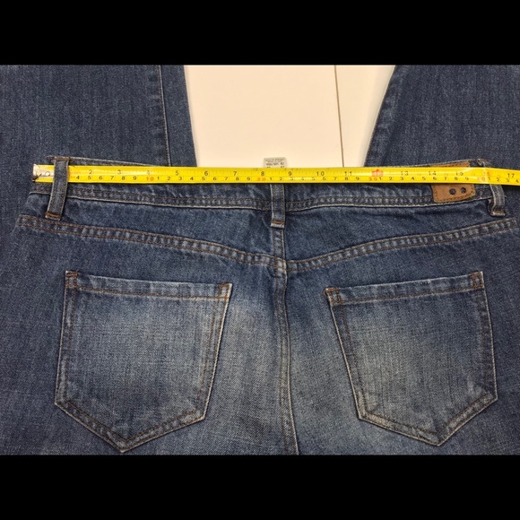 Life in Progress distressed fold up capri jean 27 - Picture 7 of 7